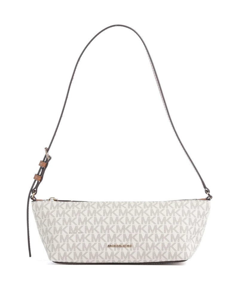 Michael Kors Laila Small Bolso de hombro vanilla/acorn