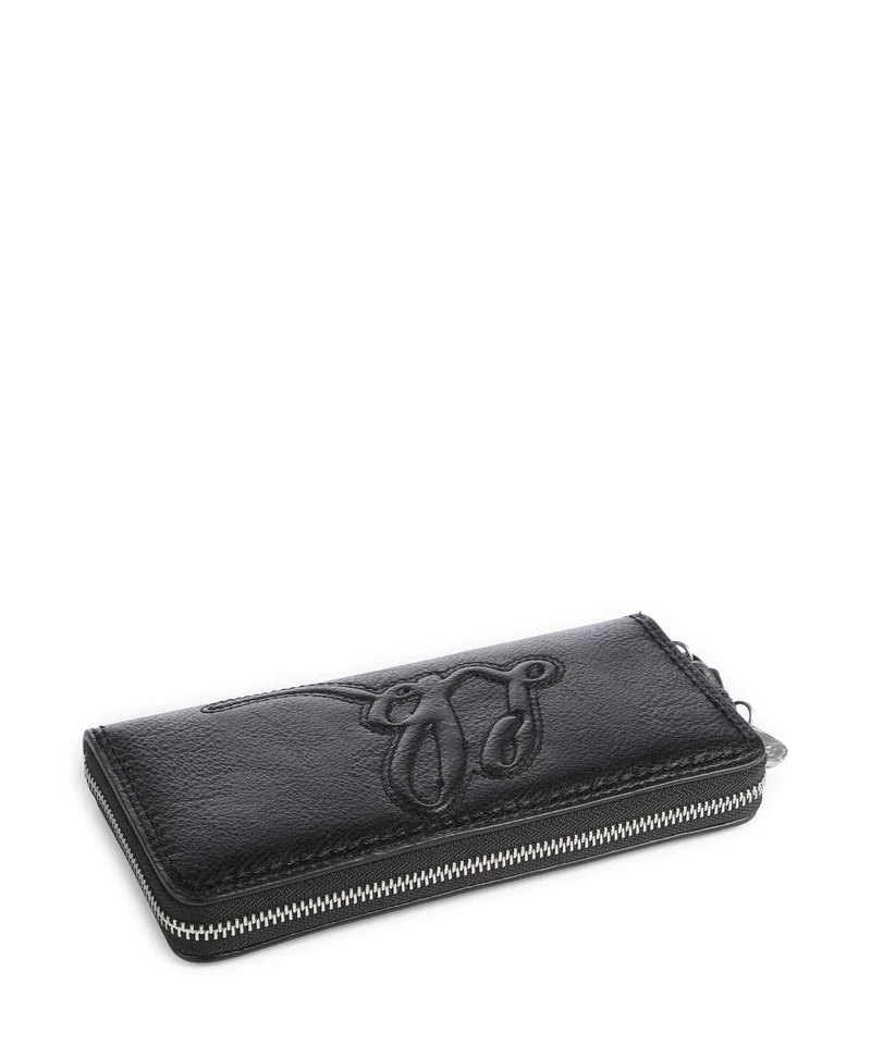 Liebeskind Gigi Capri Cow Naturale L Monedero black