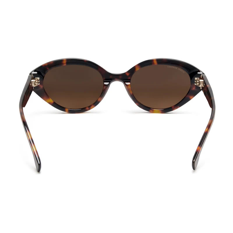 Isabel Bernard La Villette Rosaire Bruine Tortoise Ovale Zonnebril IB400002-14-14