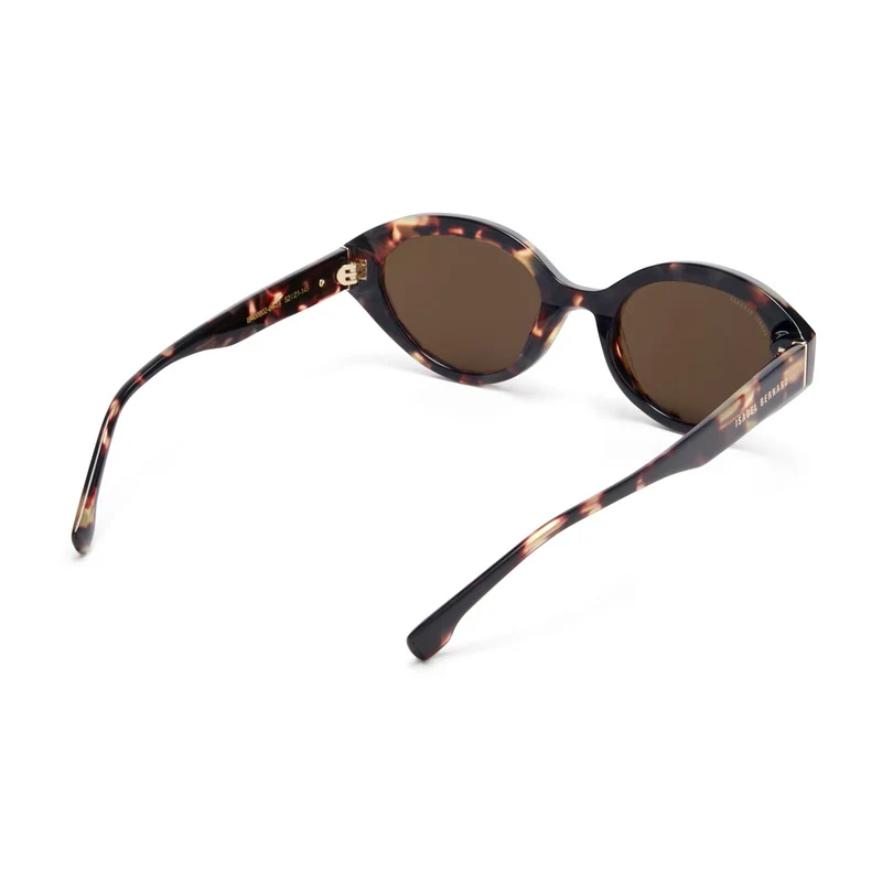 Isabel Bernard La Villette Rosaire Bruine Tortoise Ovale Zonnebril IB400002-04-14