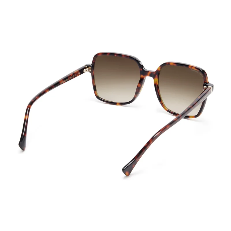 Isabel Bernard La Villette Rene Bruine Tortoise Vierkante Zonnebril IB400000-14-14