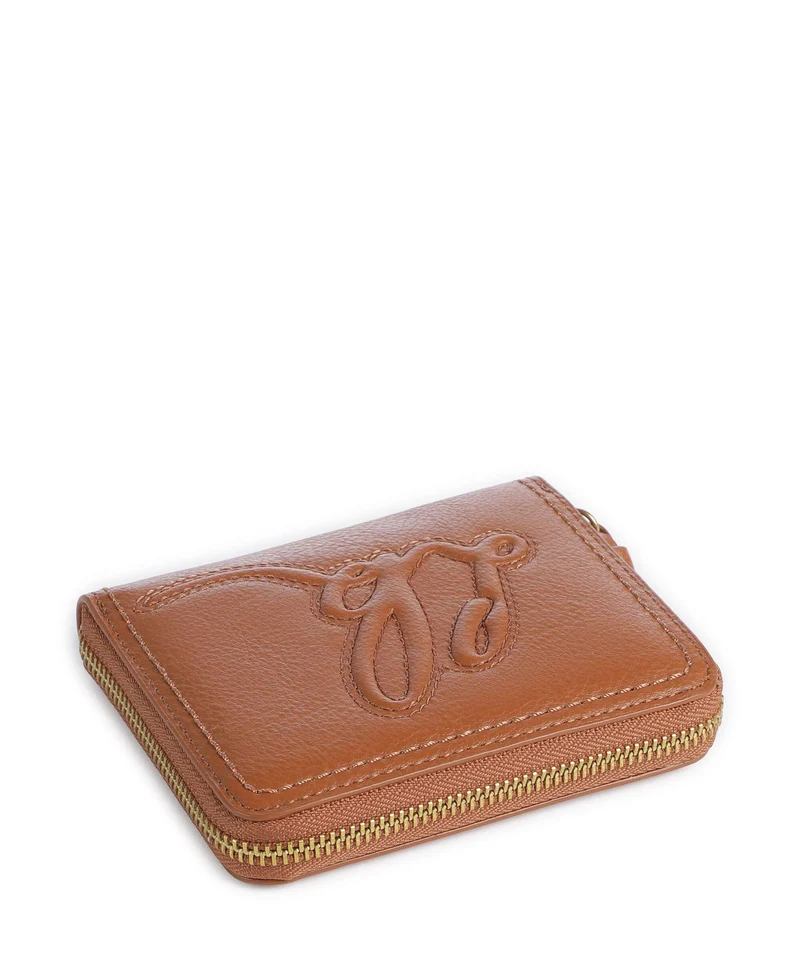 Liebeskind Conny Capri Cow Naturale M Monedero cognac