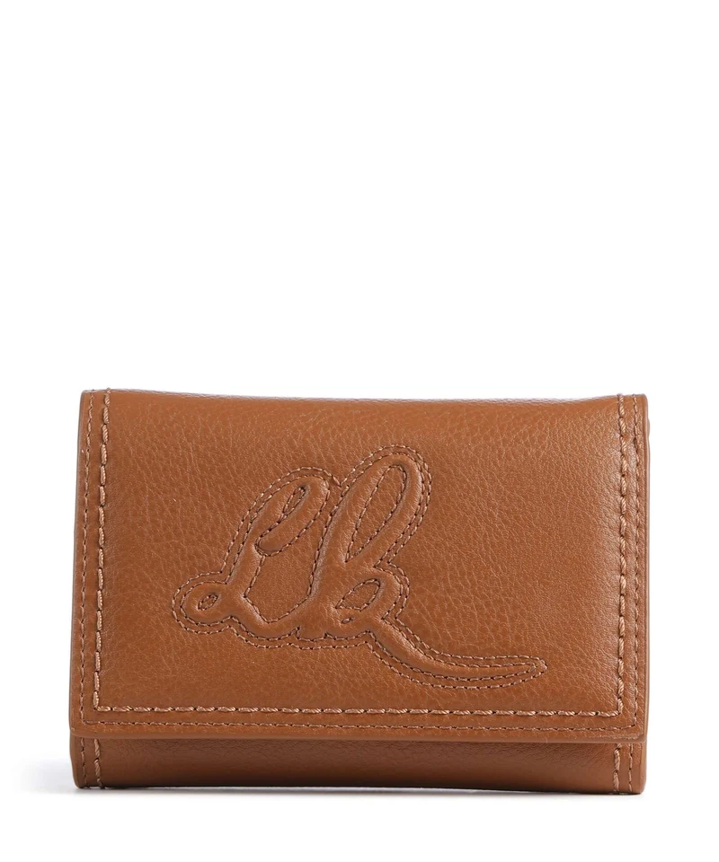 Liebeskind Linn Capri Cow Naturale M Monedero cognac