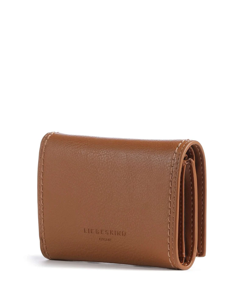 Liebeskind Linn Capri Cow Naturale M Monedero cognac