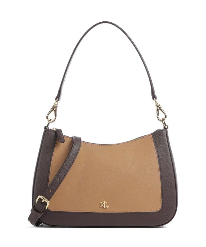 Lauren Ralph Lauren Danni 26 Bolso de hombro camel/chestnut brown