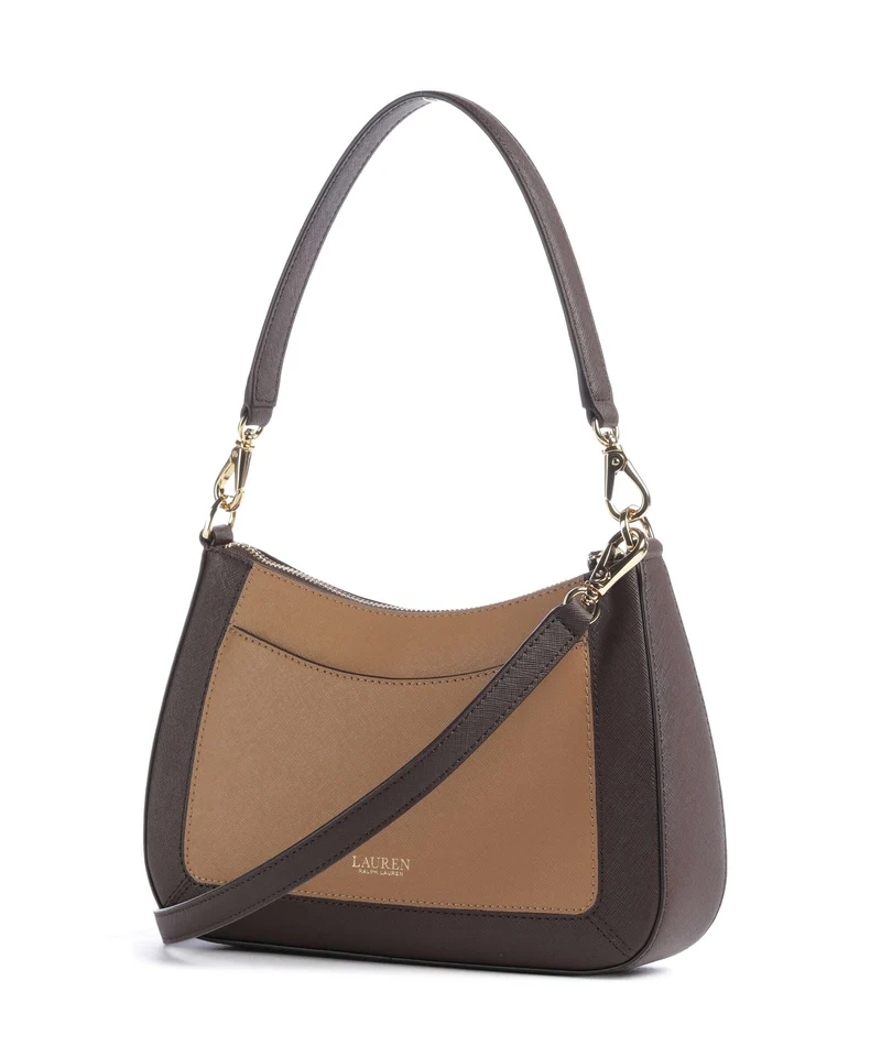Lauren Ralph Lauren Danni 26 Bolso de hombro camel/chestnut brown