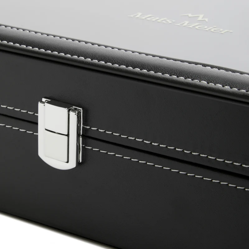 Mats Meier Mont Fort Zwarte Horlogebox voor 10 Horloges MM-Watchbox-1916