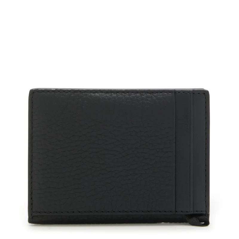 Michael Kors Hudson Zwarte Leren Billfold Portemonnee 39H3LHDF1L-001