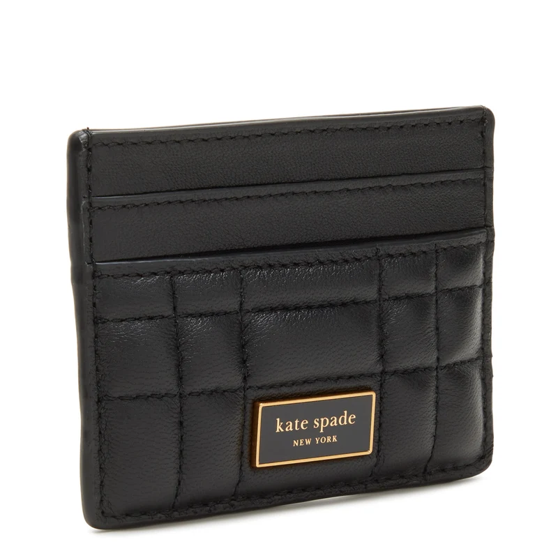 Kate Spade New York Evelyn Zwarte Leren Pasjeshouder K8933BLK
