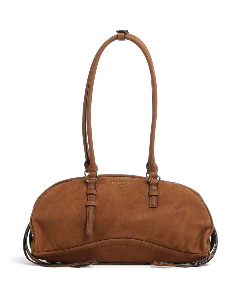 Liebeskind Capri Suede M Bolso de hombro brown