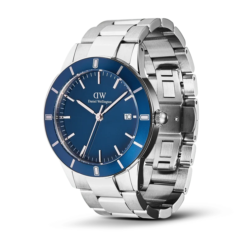 Daniel Wellington Iconic Paradigma Blu Arctic Enamel Men's Watch DW00100820