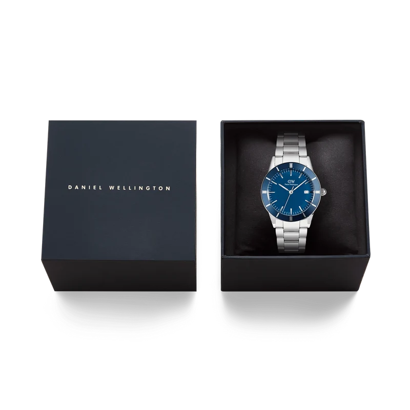 Daniel Wellington Iconic Paradigma Blu Arctic Enamel Men's Watch DW00100820