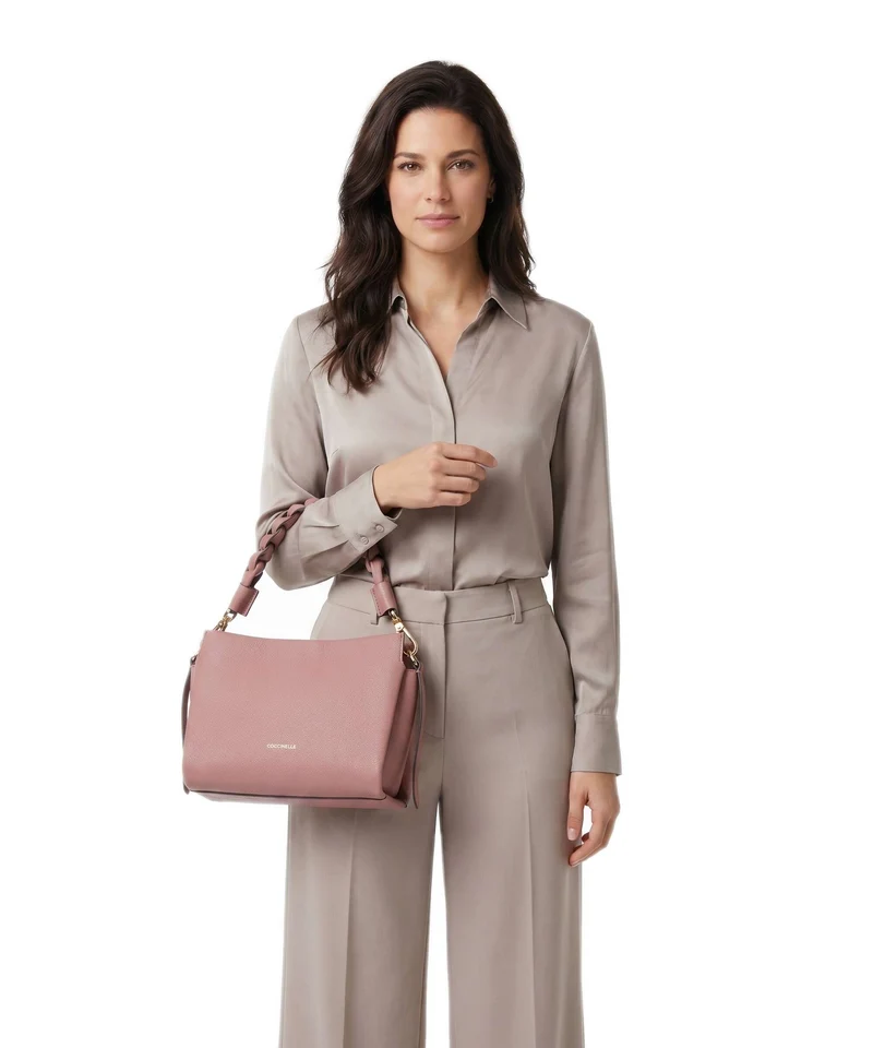Coccinelle Boheme Grana Double Bolso de mano winter rose/berry