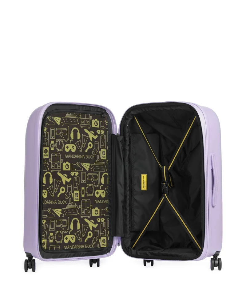 Mandarina Duck Logoduck+ Maleta con 4 ruedas frosty lilac