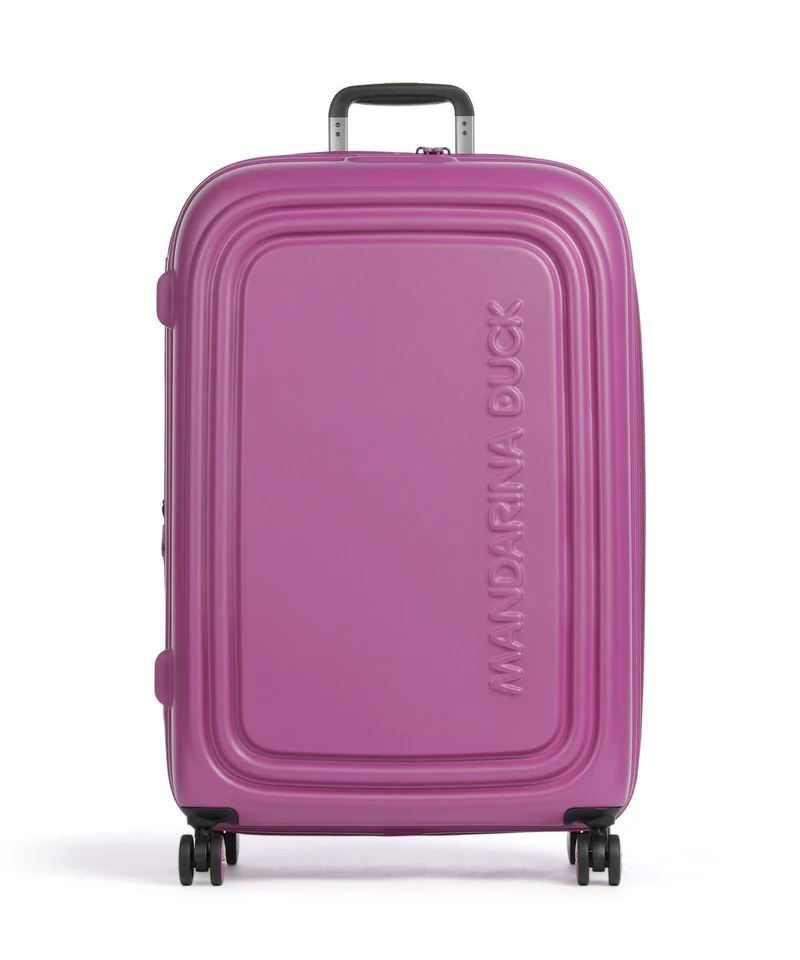 Mandarina Duck Logoduck+ Maleta con 4 ruedas digital pink
