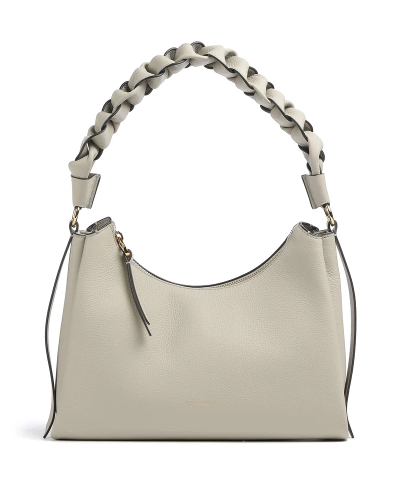 Coccinelle Boheme Grana Double Bolso de hombro eucalipto/fango