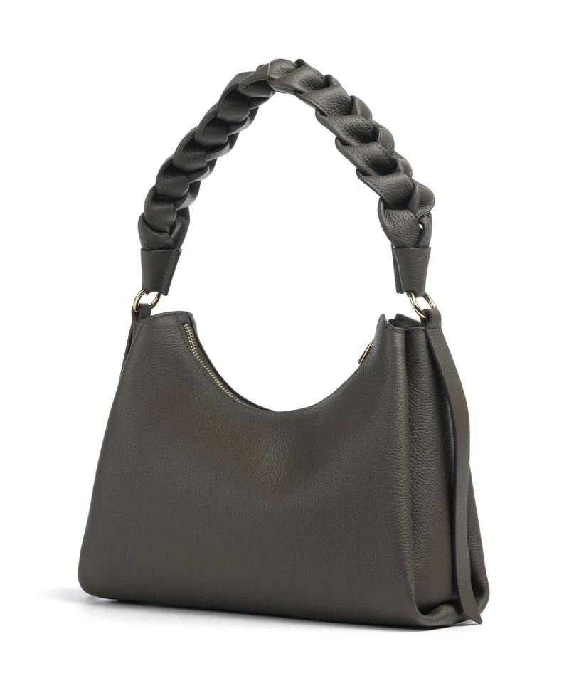 Coccinelle Boheme Grana Double Bolso de hombro fango/honey