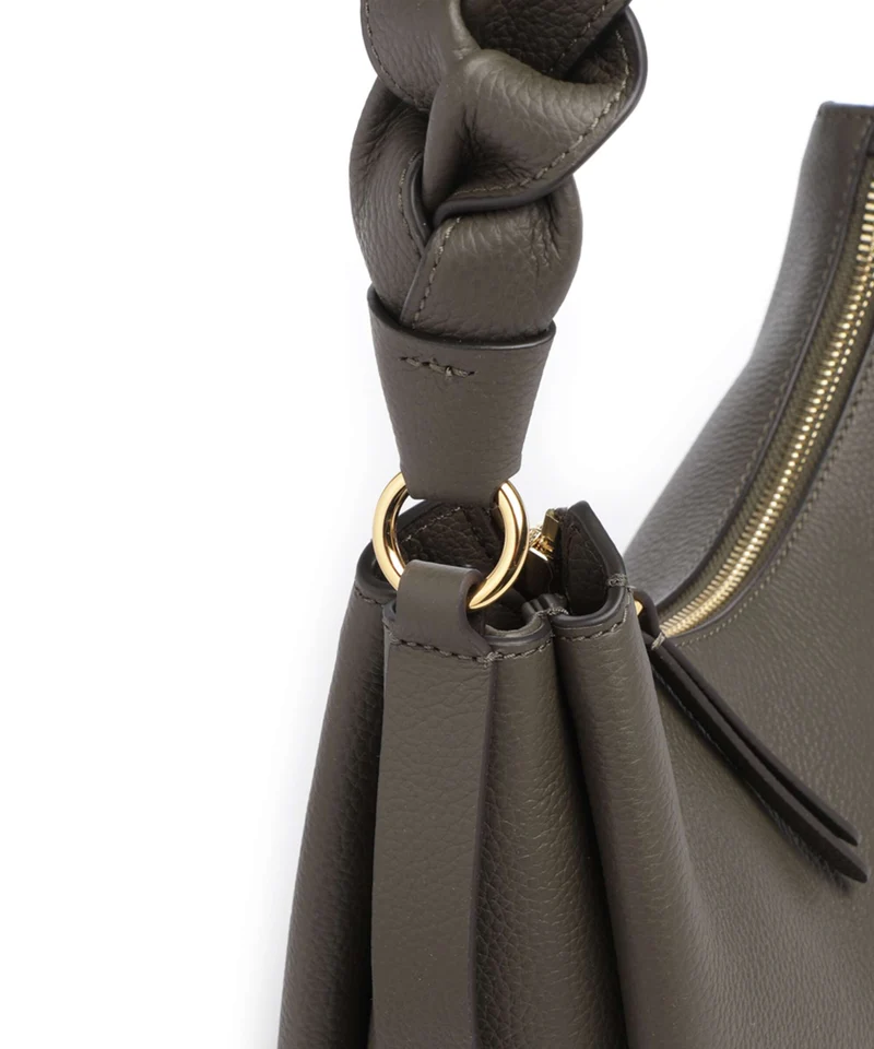 Coccinelle Boheme Grana Double Bolso de hombro fango/honey