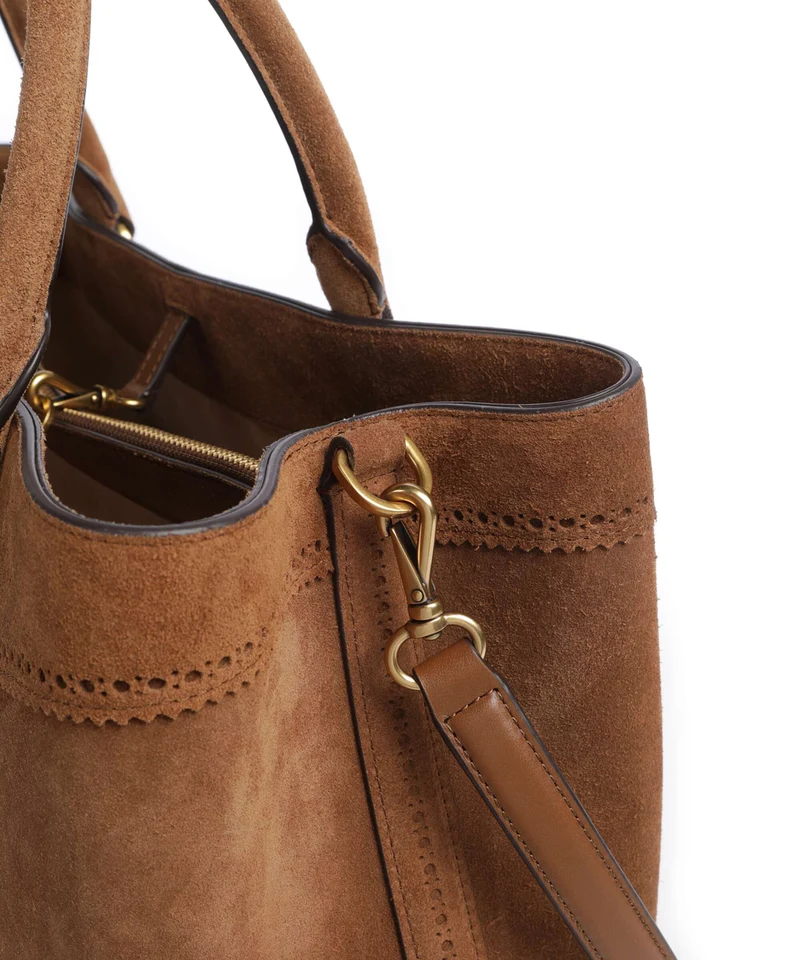 Lauren Ralph Lauren Marcy 36 Bolso de mano light tobacco