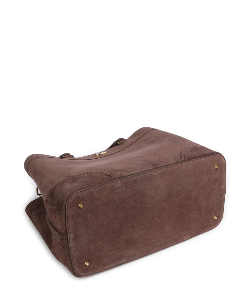 Lauren Ralph Lauren Marcy 36 Bolso de mano chestnut brown