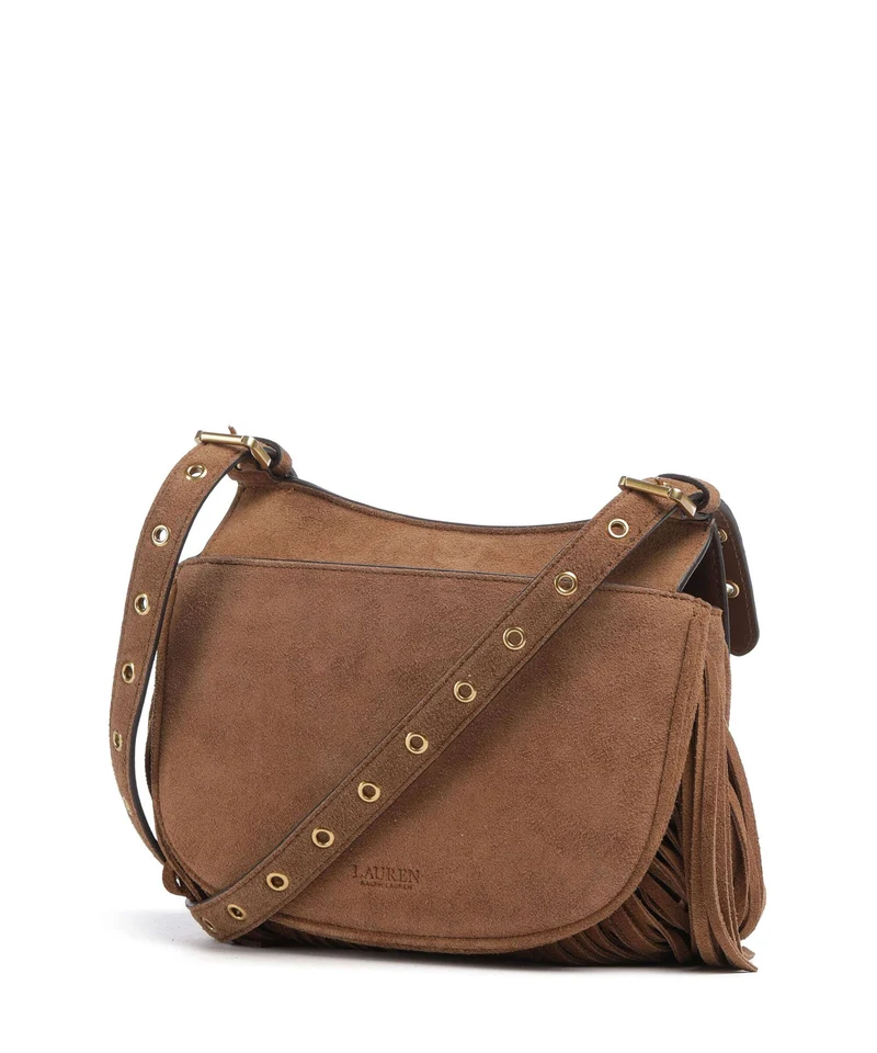 Lauren Ralph Lauren Marcy Medium Bandolera light tobacco