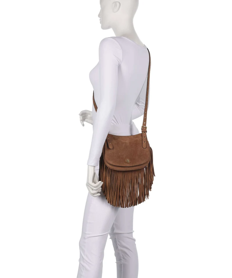 Lauren Ralph Lauren Marcy Medium Bandolera light tobacco