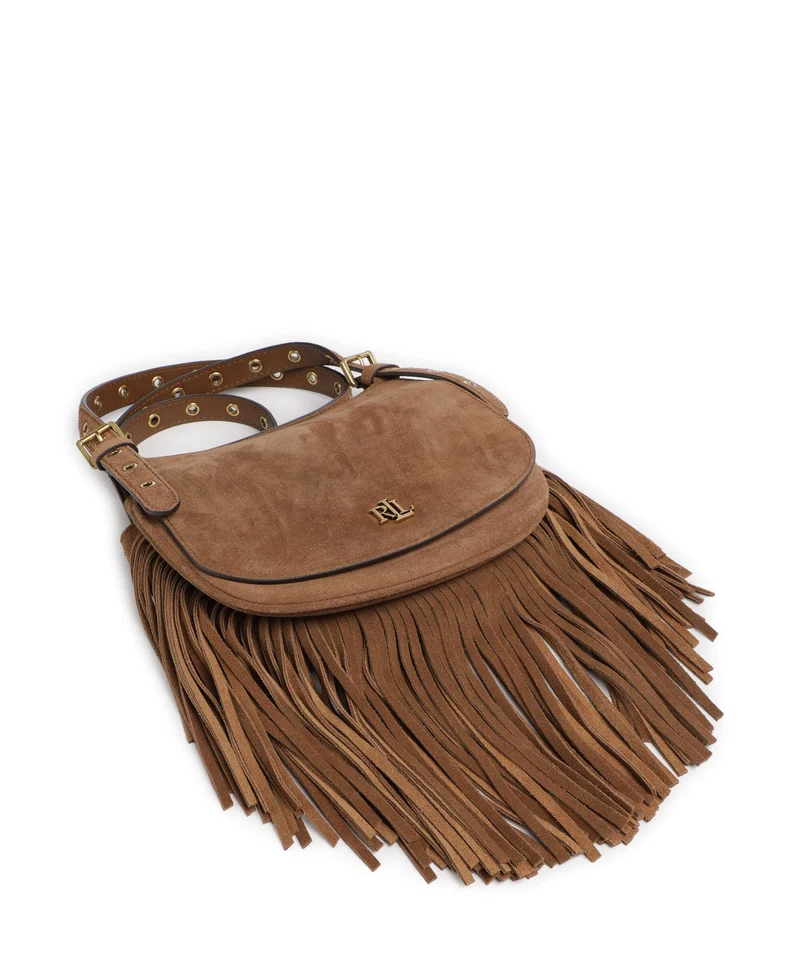 Lauren Ralph Lauren Marcy Medium Bandolera light tobacco