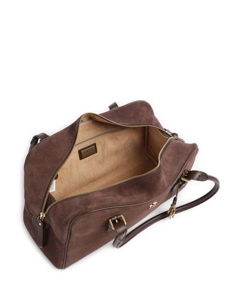 Lauren Ralph Lauren Marcy Large Bolso de hombro chestnut brown