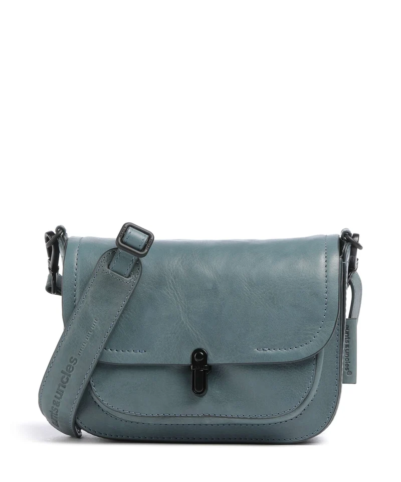 Aunts & Uncles Grandma's Luxury Club Mrs. Waffle Bandolera aegean blue
