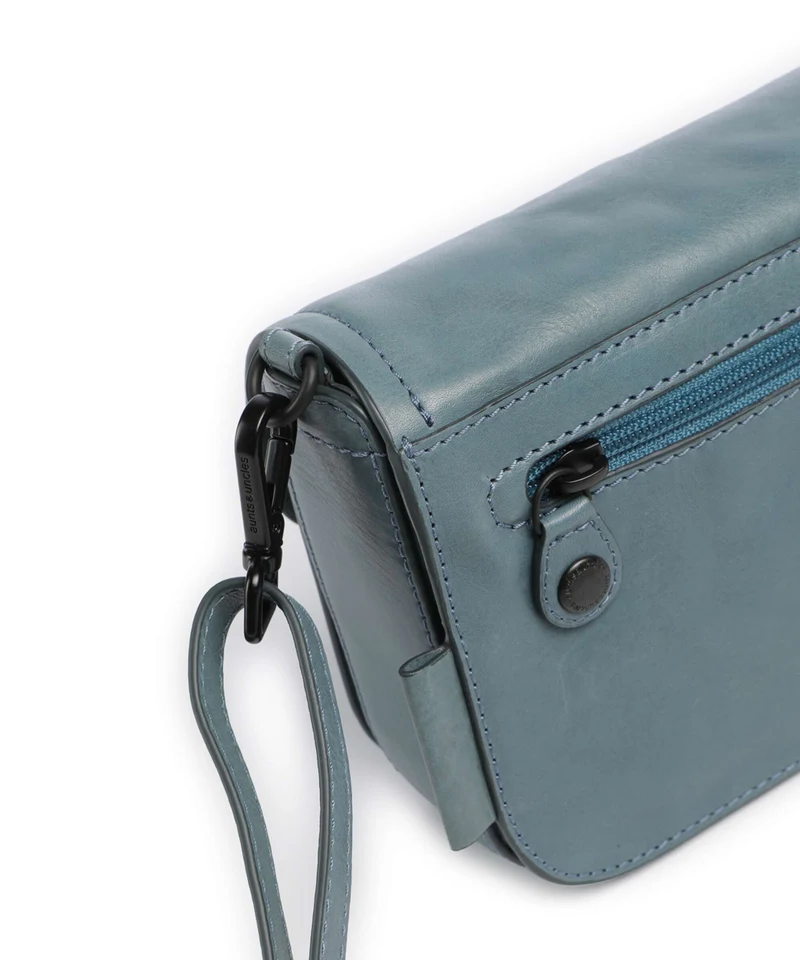 Aunts & Uncles Grandma's Luxury Club Mrs. Waffle Bandolera aegean blue