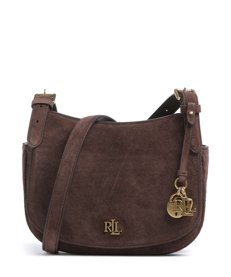 Lauren Ralph Lauren Marcy Medium Bandolera chestnut brown