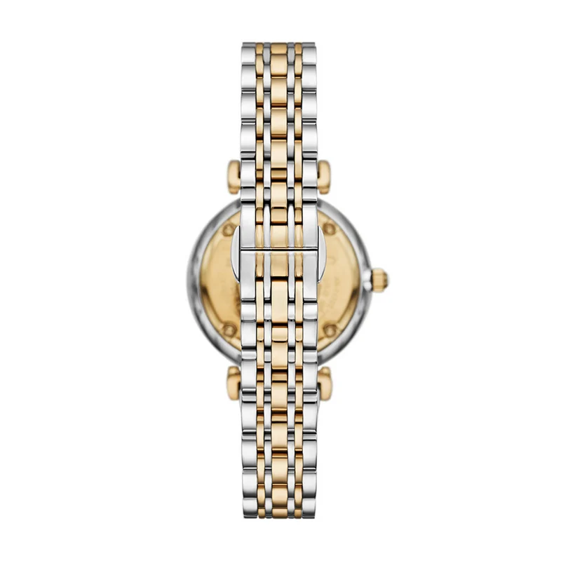 Emporio Armani Silver and Gold Women's Watch AR11702