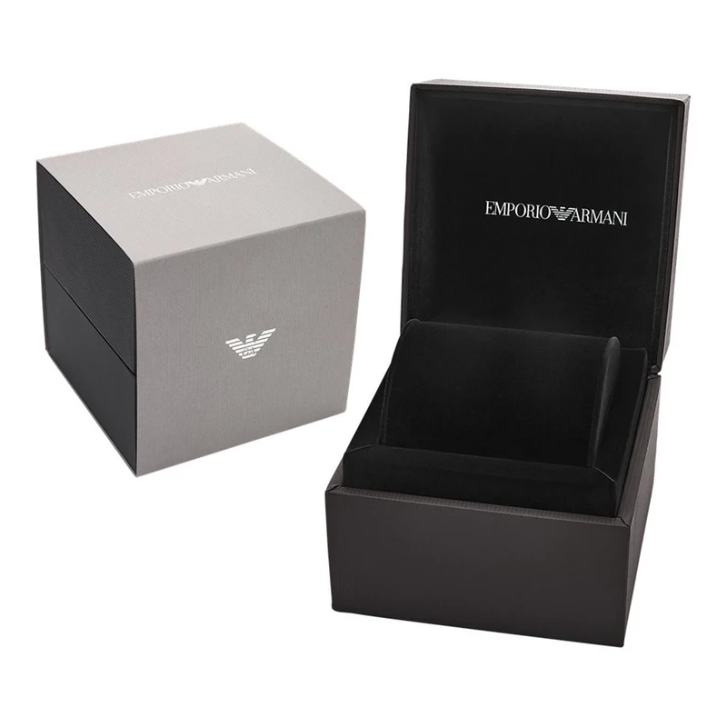 Emporio Armani Silver and Gold Women's Watch AR11702