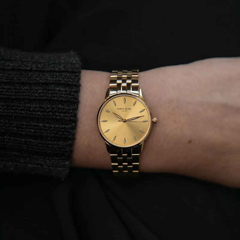 Parte Di Me Orologio rond dames horloge goudkleurig PDM09045