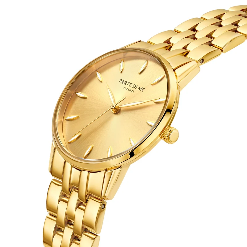 Parte Di Me Orologio rond dames horloge goudkleurig PDM09045