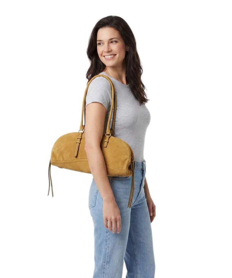 Liebeskind Capri Suede M Bolso de hombro honey suede