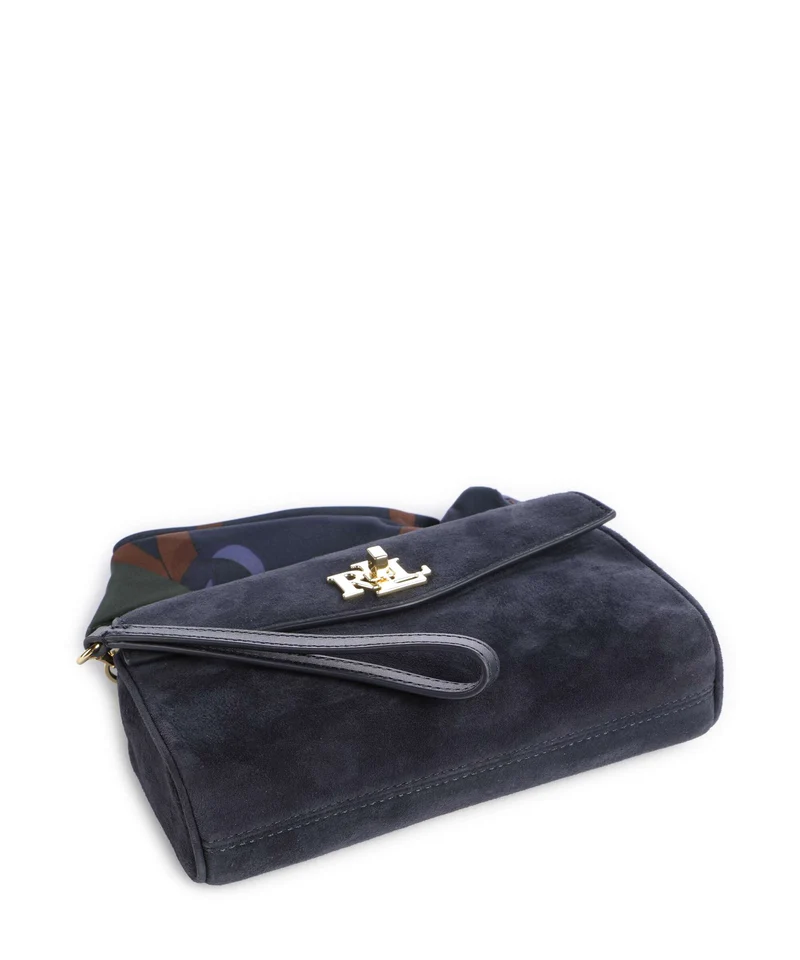 Lauren Ralph Lauren Tanner Large Bandolera lauren navy/urban bltng/navy multi
