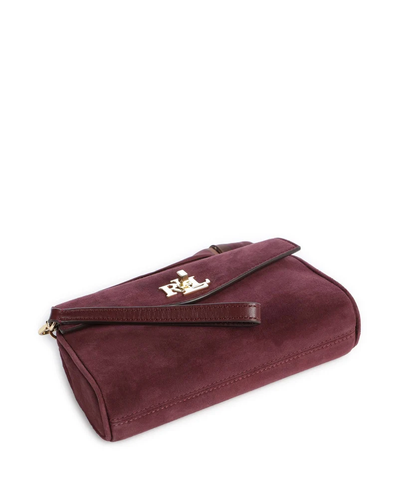 Lauren Ralph Lauren Tanner Large Bandolera dark garnet/urban bltng/garnet multi