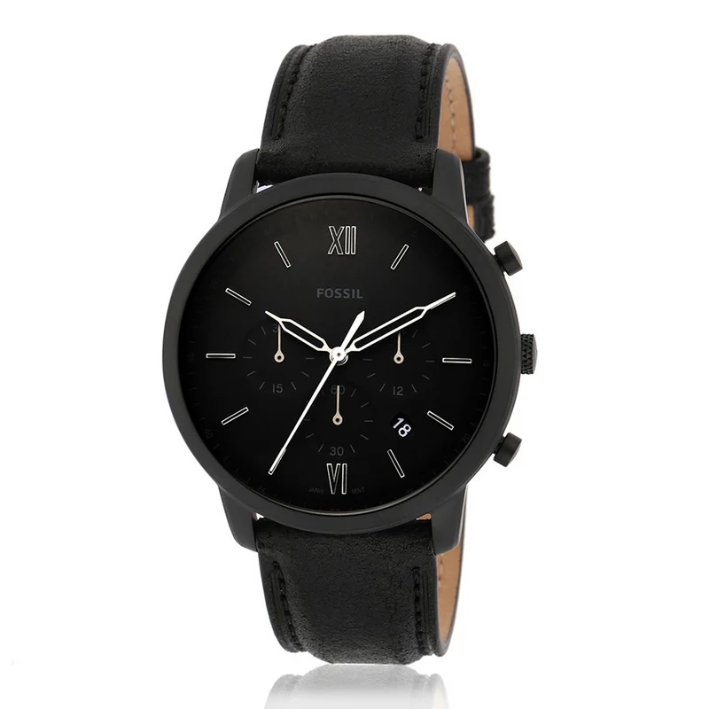 Fossil Neutra Chrono Chronograaf Zwarte Herenhorloge FS5503