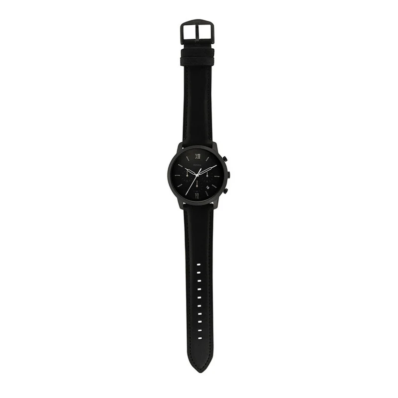 Fossil Neutra Chrono Chronograaf Zwarte Herenhorloge FS5503