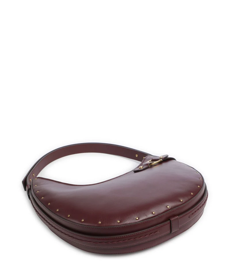 Lauren Ralph Lauren Tasha Large Bolso de hombro dark garnet