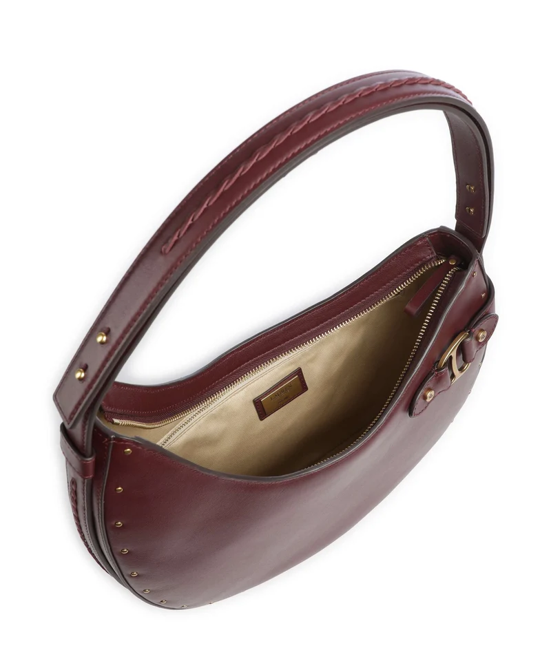 Lauren Ralph Lauren Tasha Large Bolso de hombro dark garnet