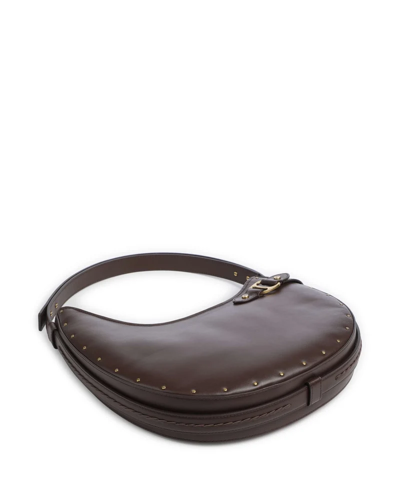 Lauren Ralph Lauren Tasha Large Bolso de hombro chestnut brown