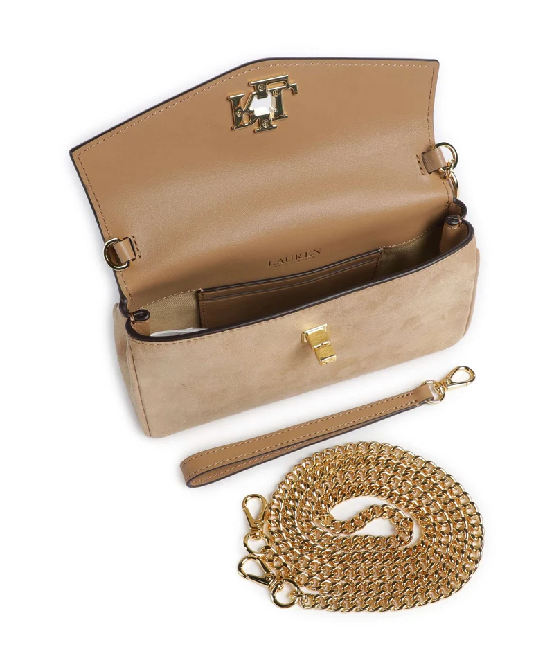 Lauren Ralph Lauren Tanner Large Bandolera urban bltng/camel multi