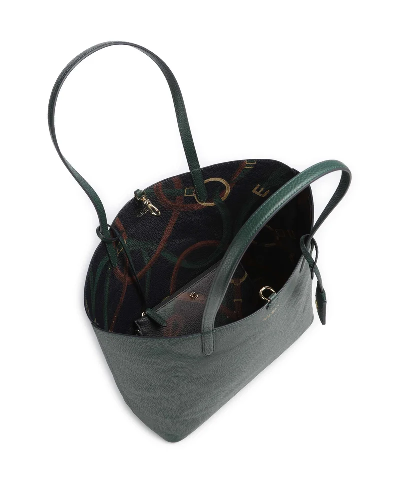 Lauren Ralph Lauren Medium Bolsa shopping season green/urban bltng/navy multi
