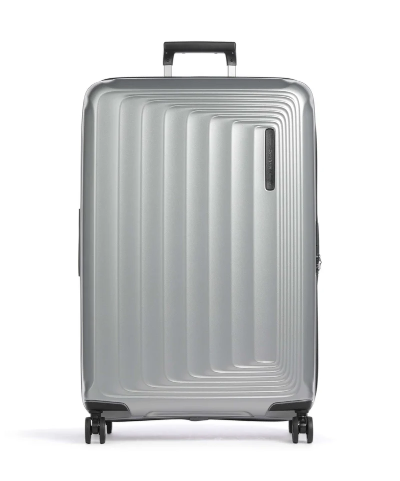 Samsonite Nuon Maleta con 4 ruedas matt silver