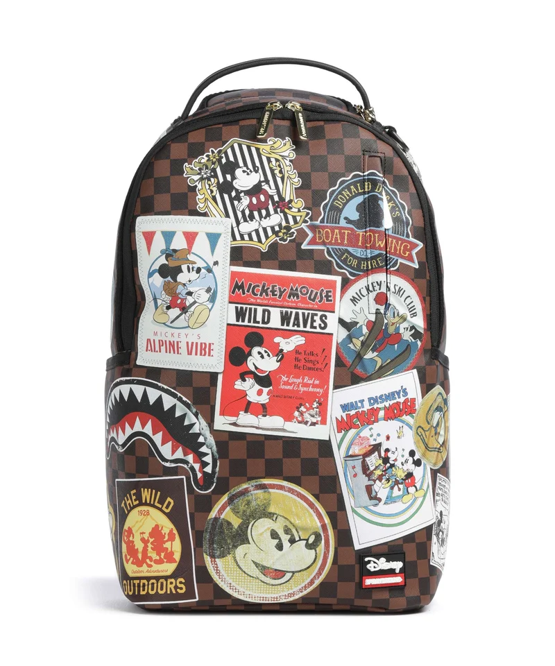 Sprayground Mickey Mouse Global Mogul Mochila brown