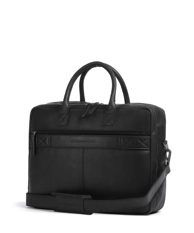 The Chesterfield Brand Wax Pull Up Cow Tacama Bolso para portátil black
