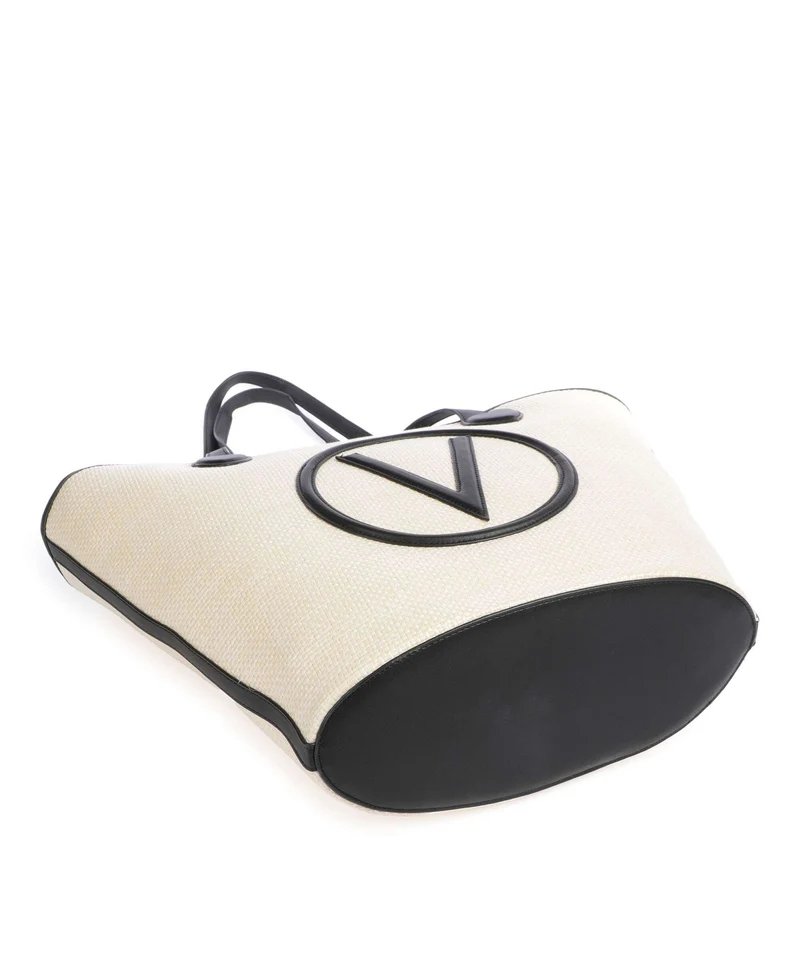 Valentino Bags Covent Bolsa shopping naturale/nero