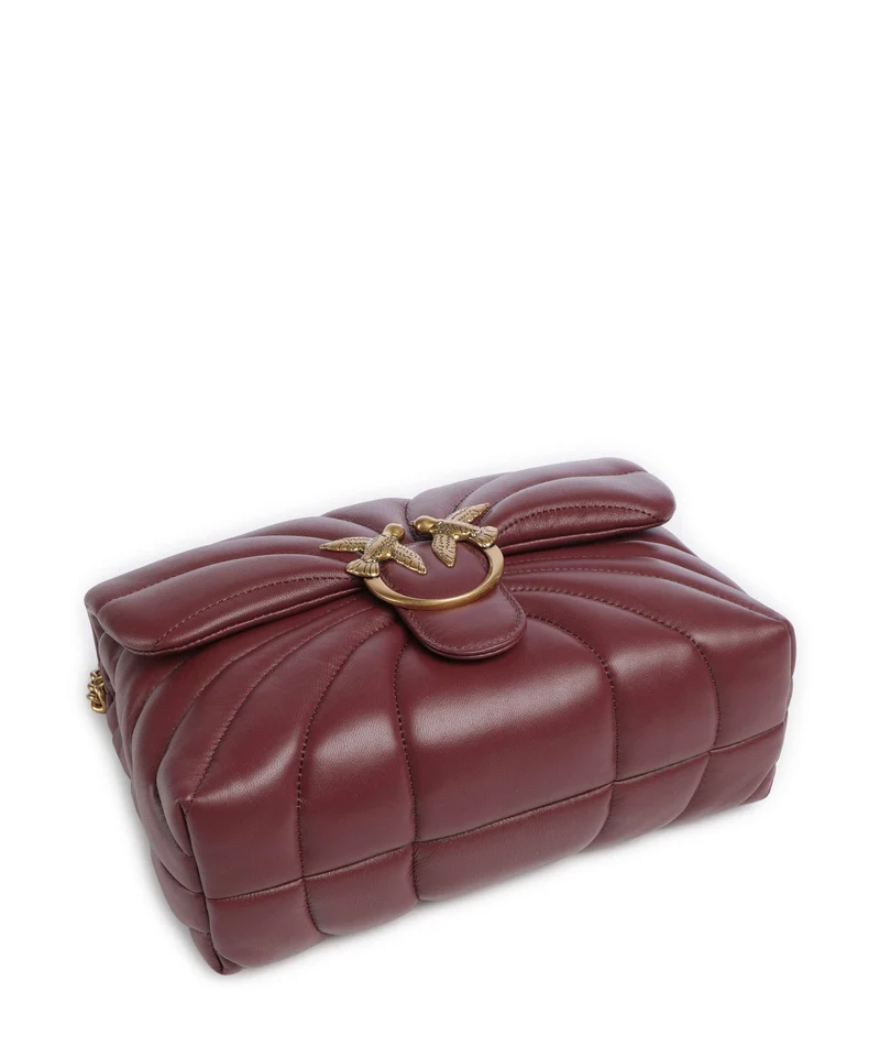 Pinko Love Puff Classic Bolso de hombro ribes intenso/antique gold